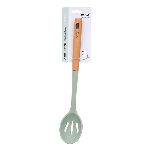 Cuillière à pâtes Horizon L6,4cm vert en silicone - Vert- 5five