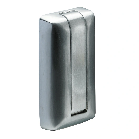 Mantelhaken zum Klappen, silberfarben, 1 Haken, Zinkdruckguss, 70 x 33 x 61 mm