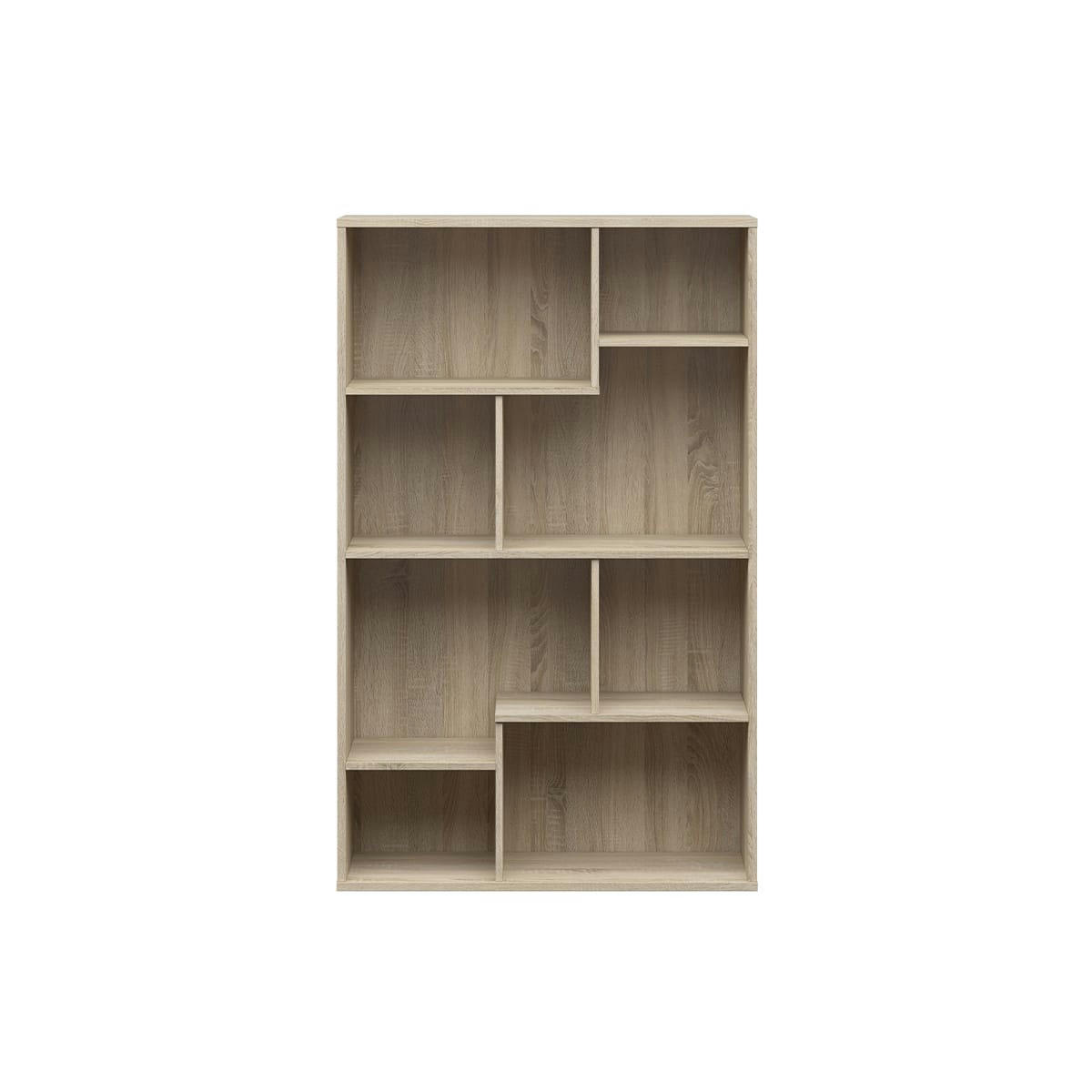 - Bibliothèque 140 cm naturel clair