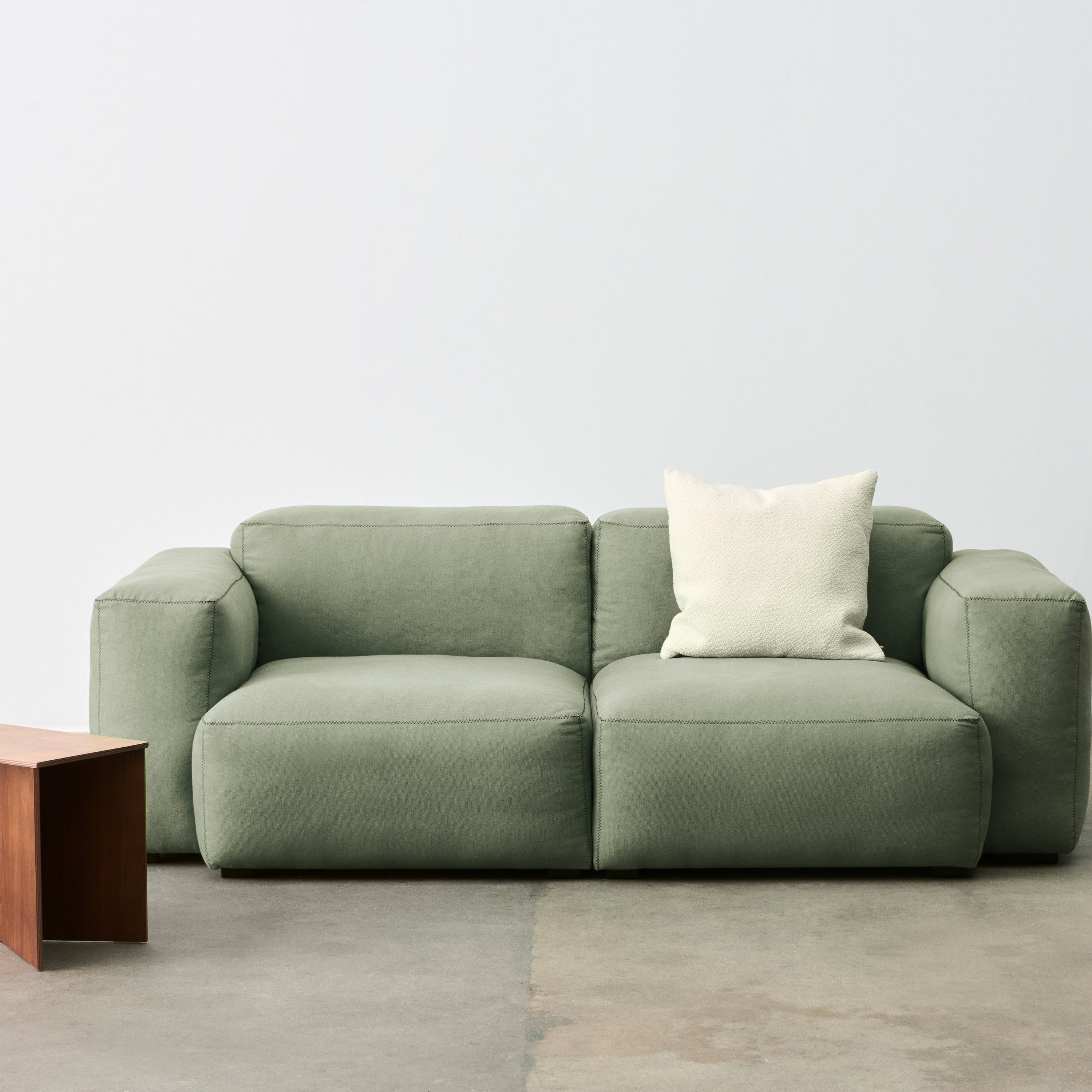 HAY Slit Table Wood Oblong Bijzettafel - Walnut