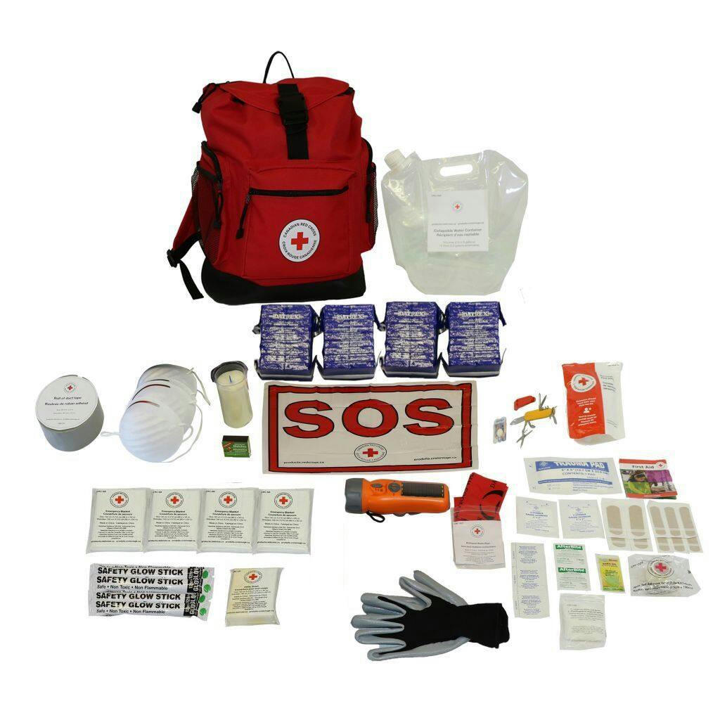 Canadian Red Cross Emergency Kit, 4-Person