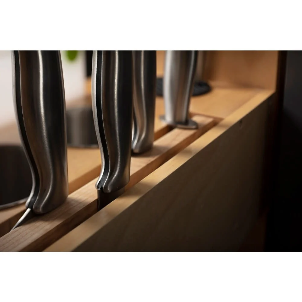 Hardware Resources KBPO Series 8 Inch Magnetic Knife Organizer Pull