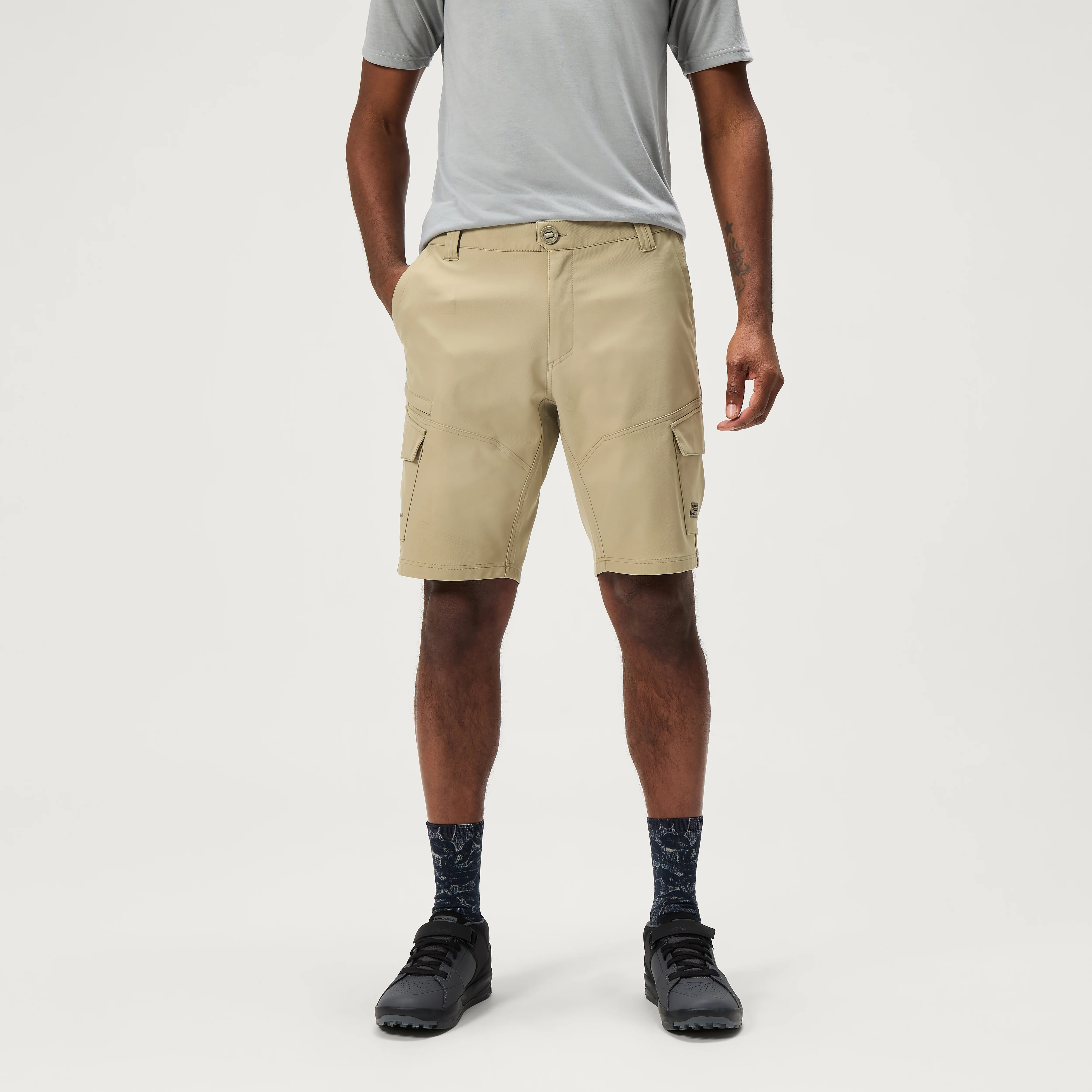 Men's Loop Cargo Shorts - Mushroom