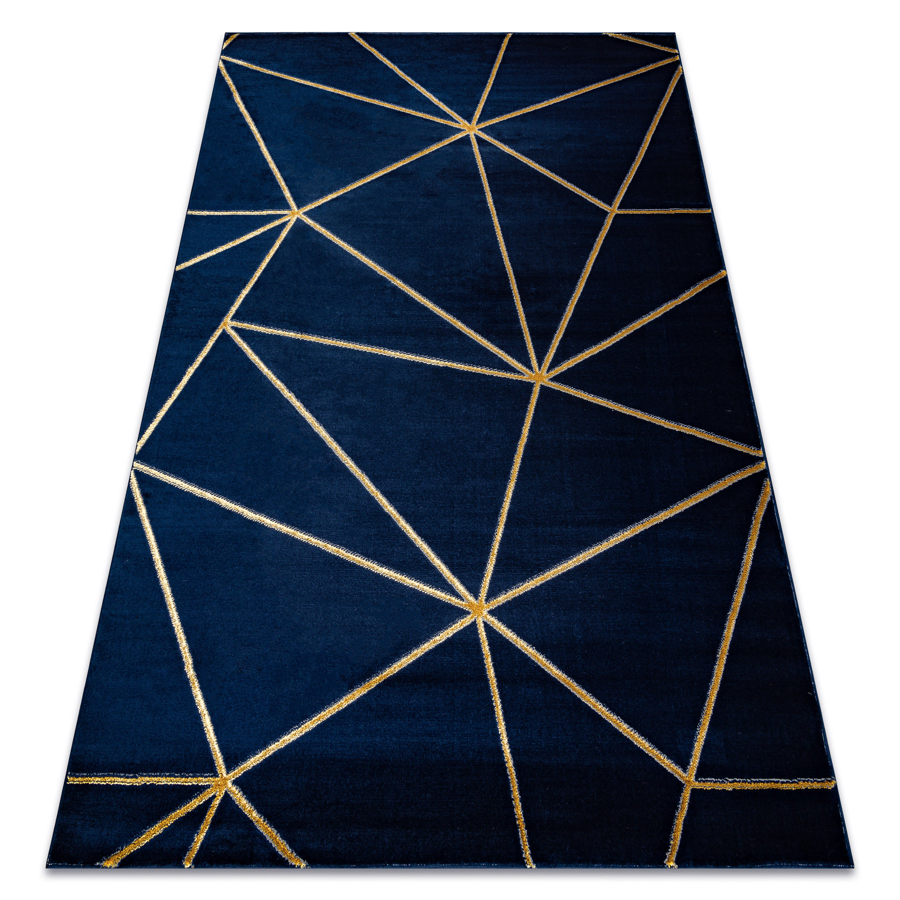 Dywan EMERALD ekskluzywny 1013 glamour, stylowy geometryczny 80x150 cm
