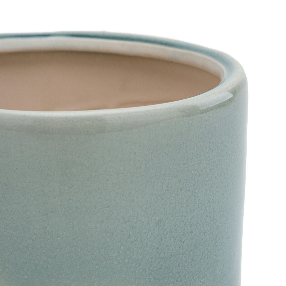 Cache-pot en céramique émaillée Ø14,5 cm, Makipo