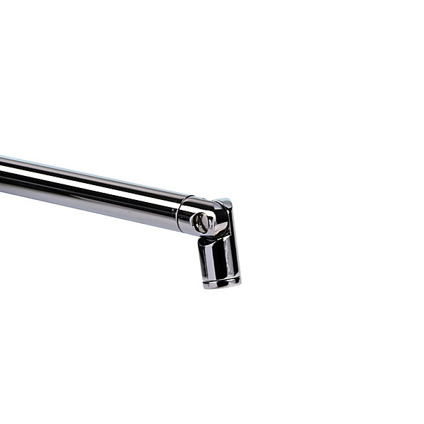 Barre de stabilisation murale pour paroi de douche, chrome, Schulte