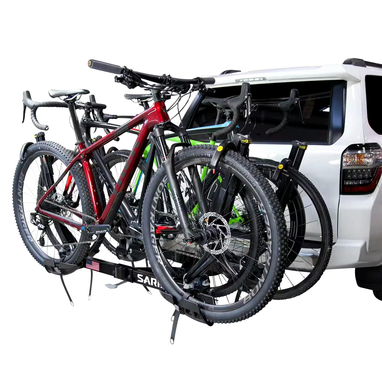 Saris Superclamp EX 4-Bike Hitch Car Rack