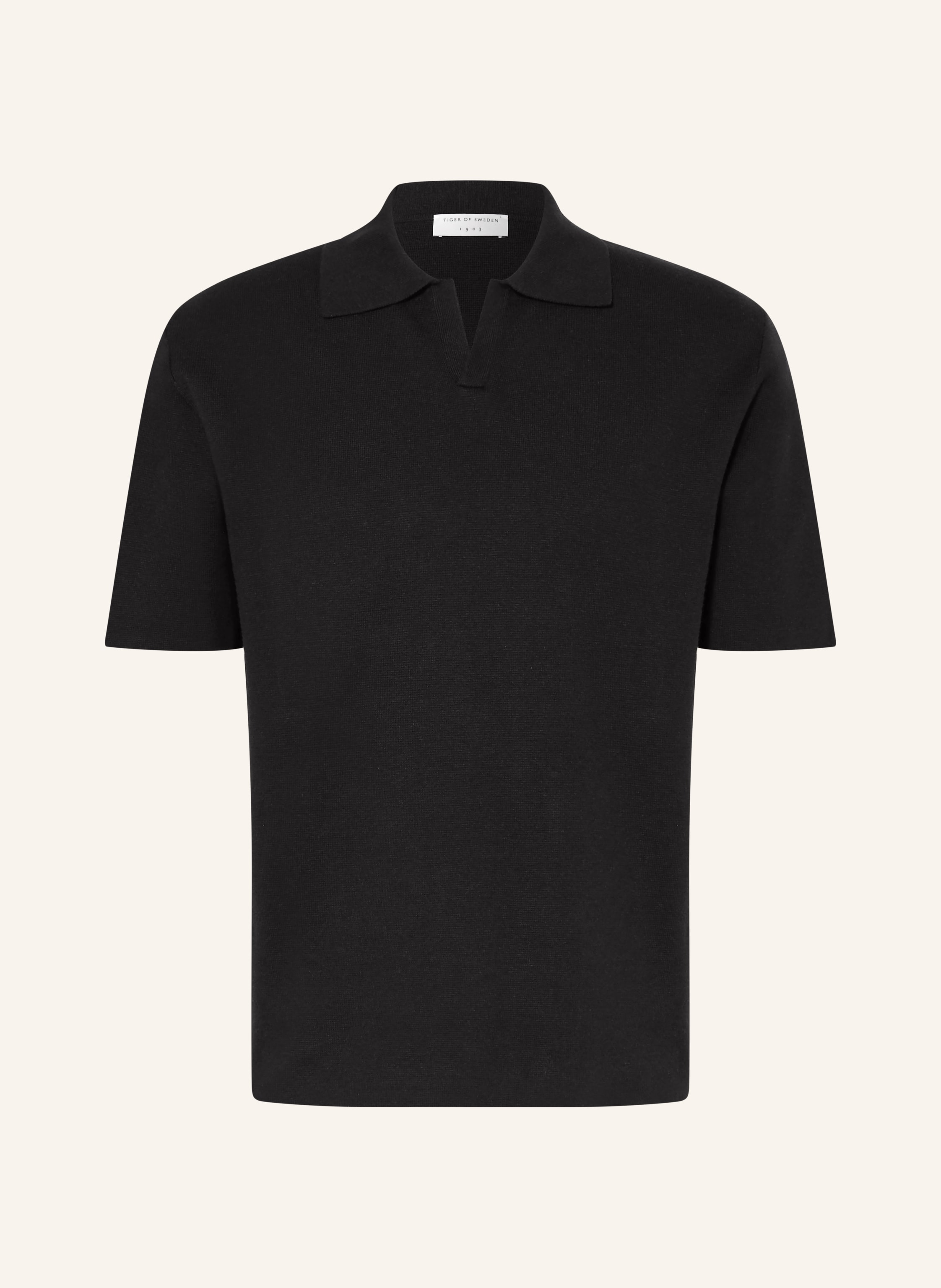 TIGER OF SWEDEN Strick-Poloshirt MAELON