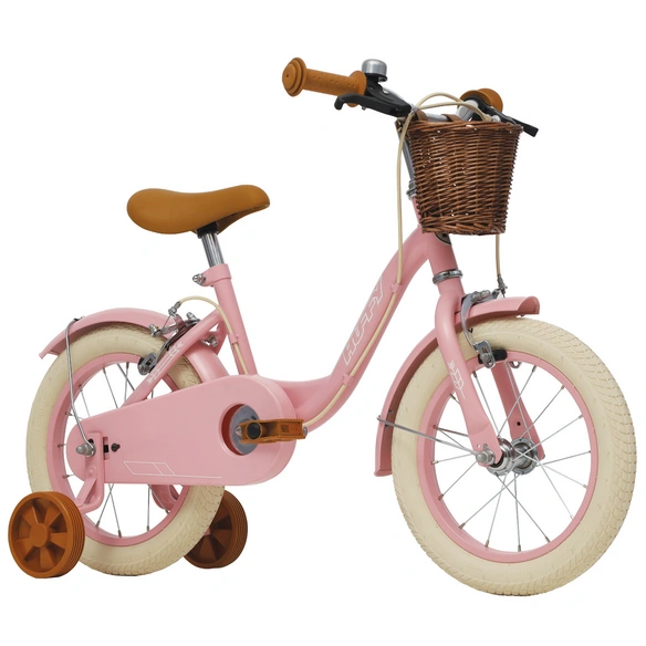 Kinderfahrrad »Vintage«, Rosa, 14 Zoll