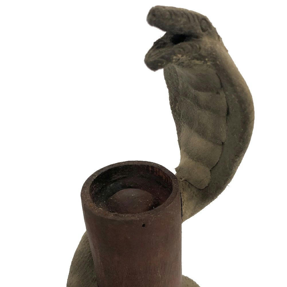 - Porte encens Cobra sur bambou