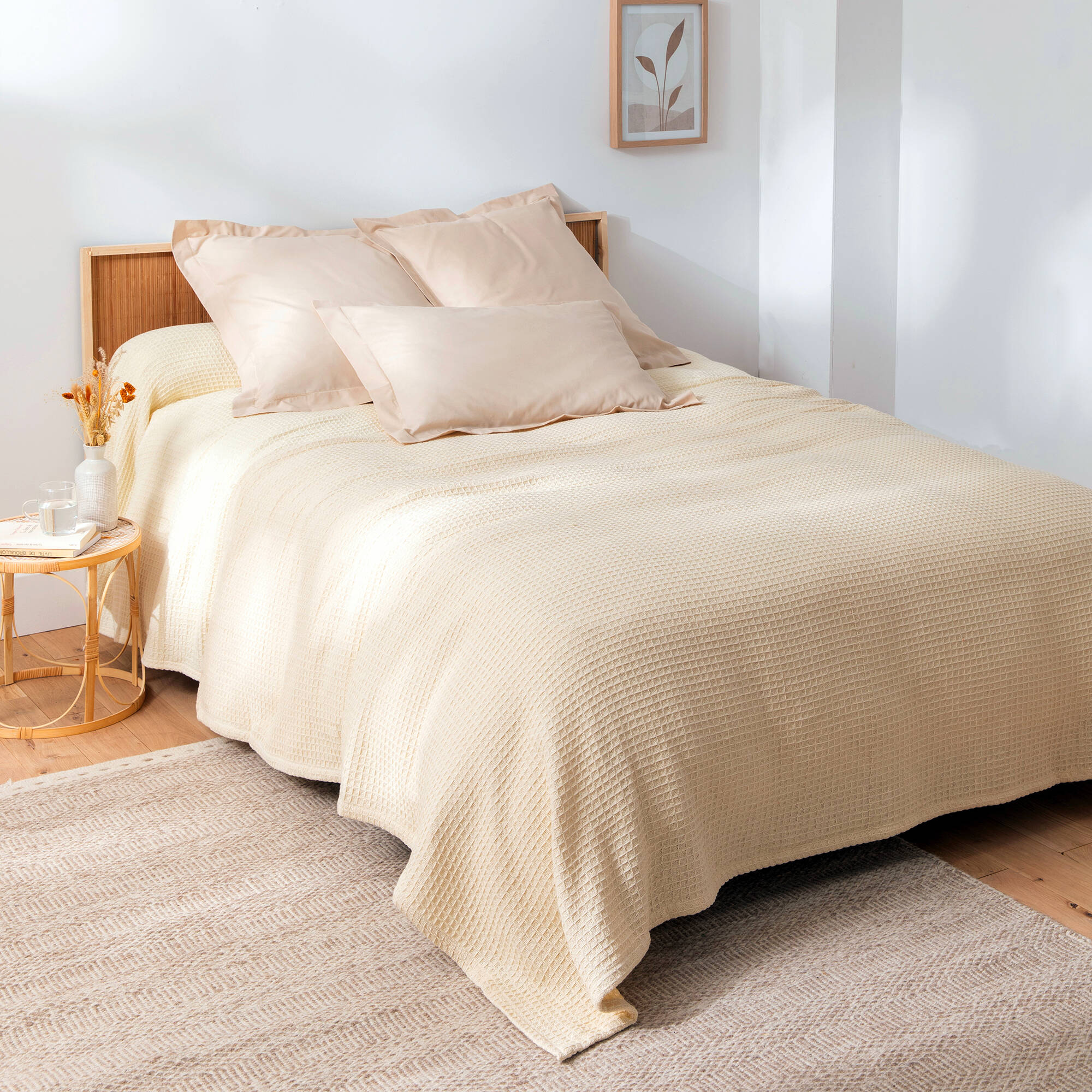 Couverture climatisante nid d'abeille 350 g/m²