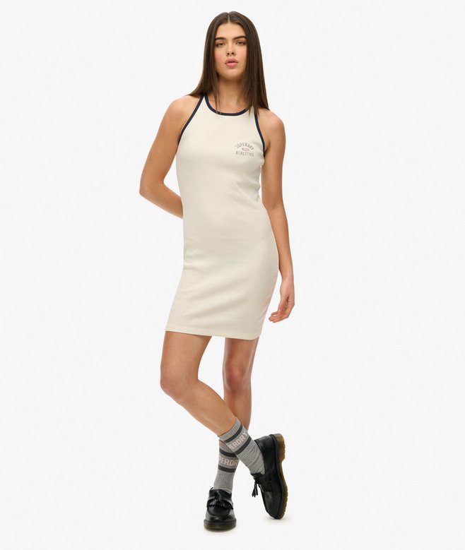 Athletic Essentials Ribbed Tank Dress