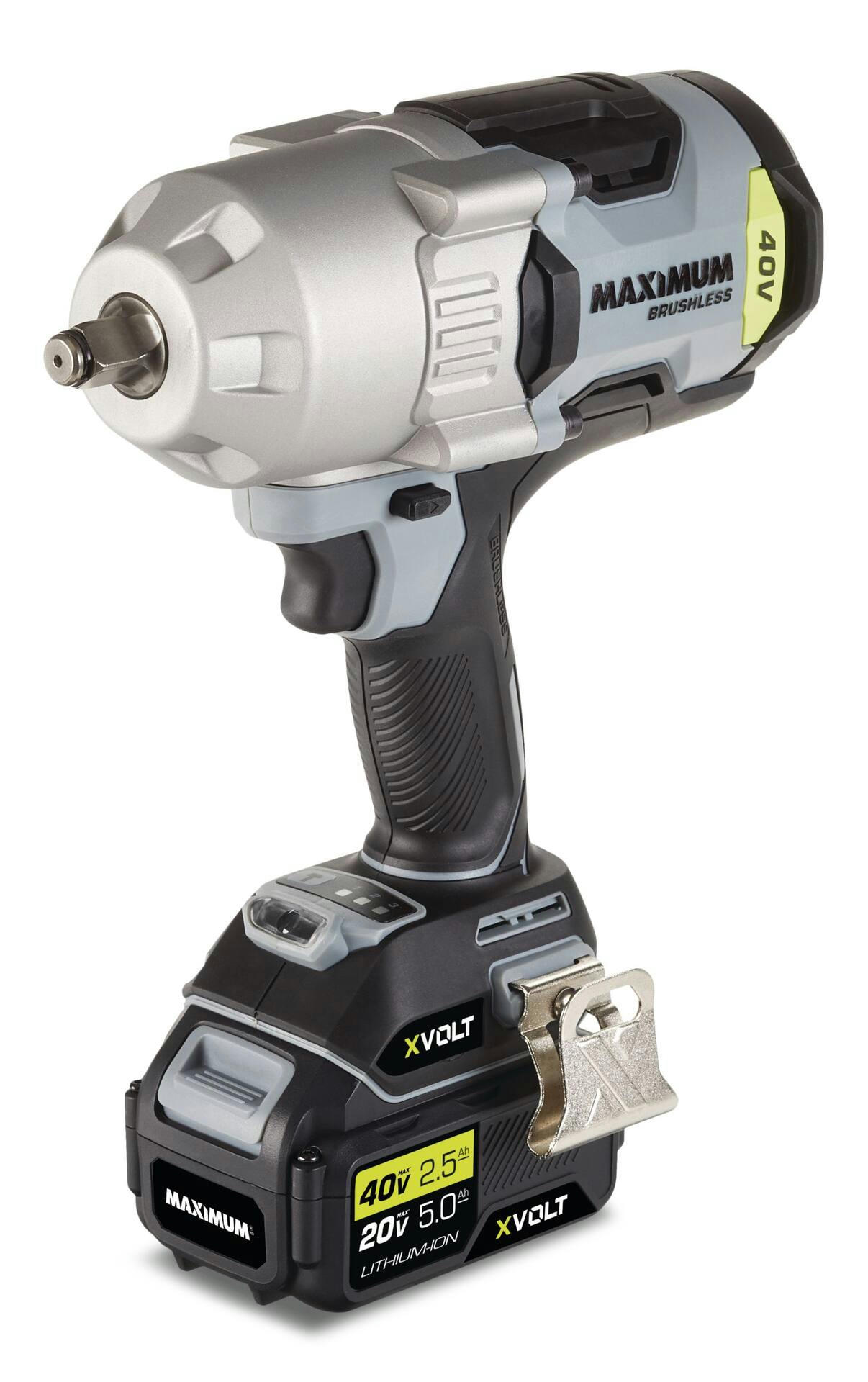 MAXIMUM 40V 1/2-in Brushless Cordless High Torque Impact Wrench Kit