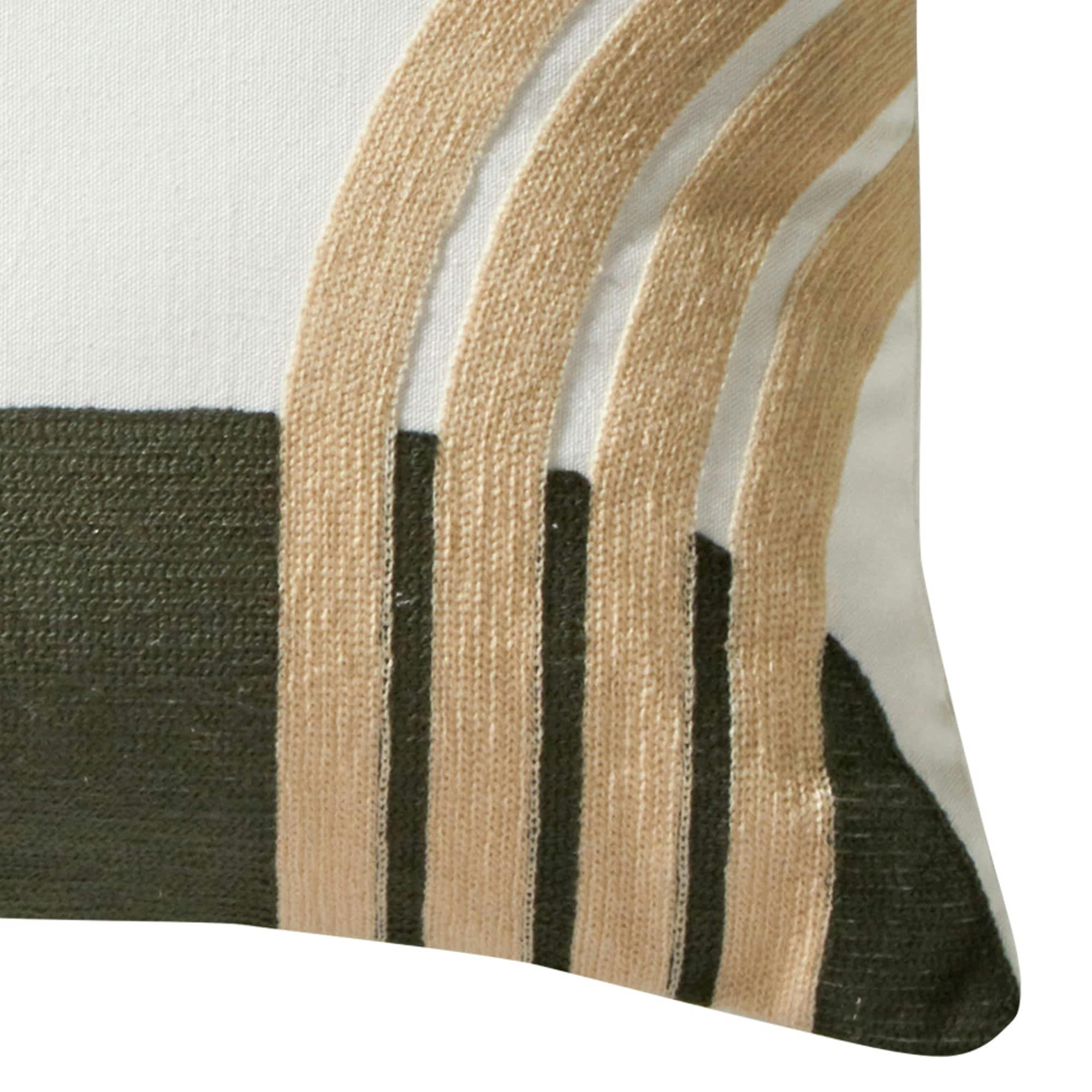 CURVY - Coussin multicolore 40x40 en coton