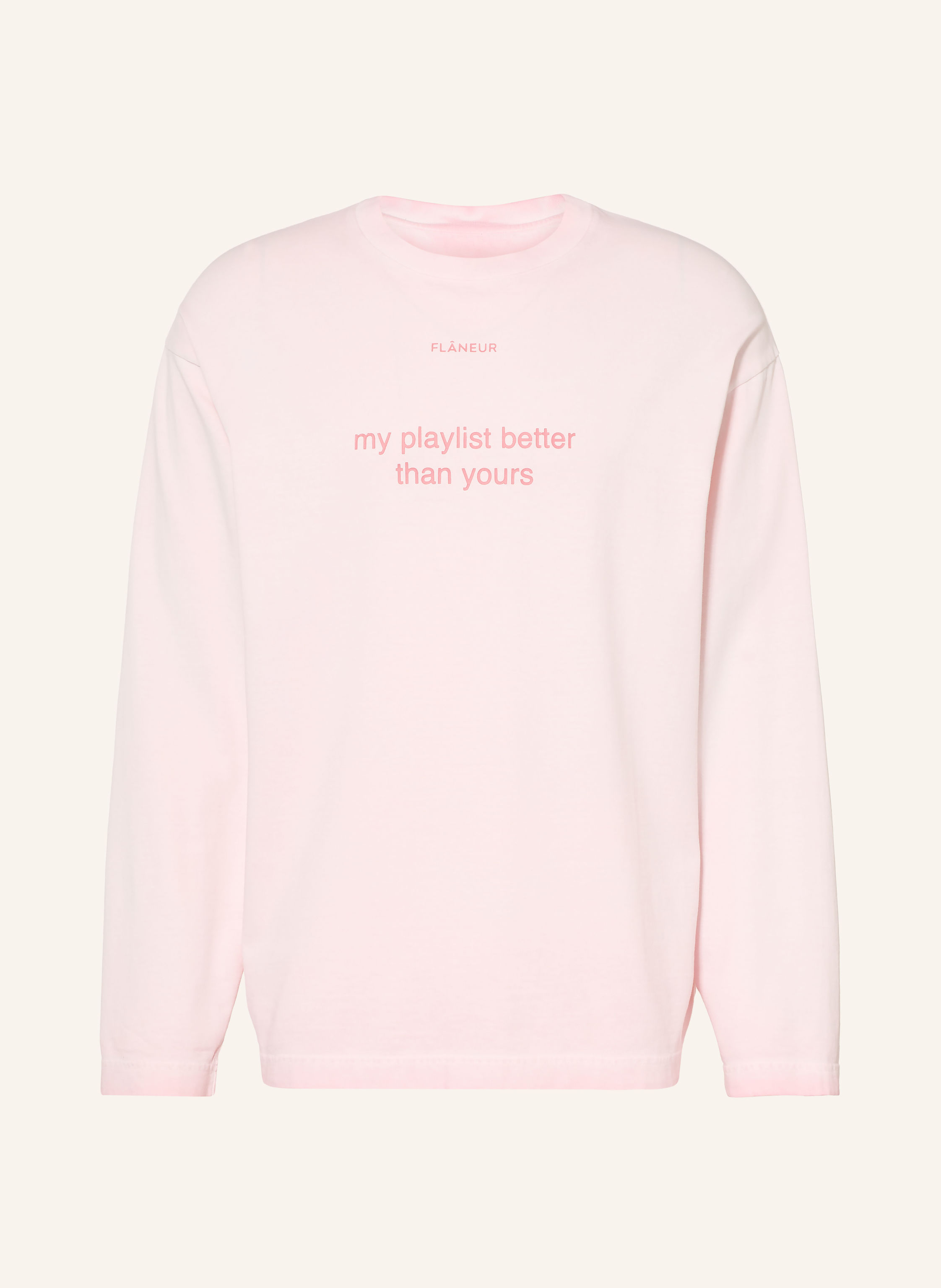 FLÂNEUR Longsleeve PLAYLIST