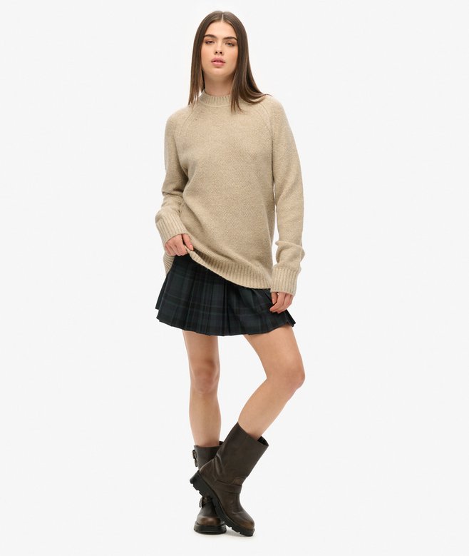 Oversized Chunky Raglan Jumper