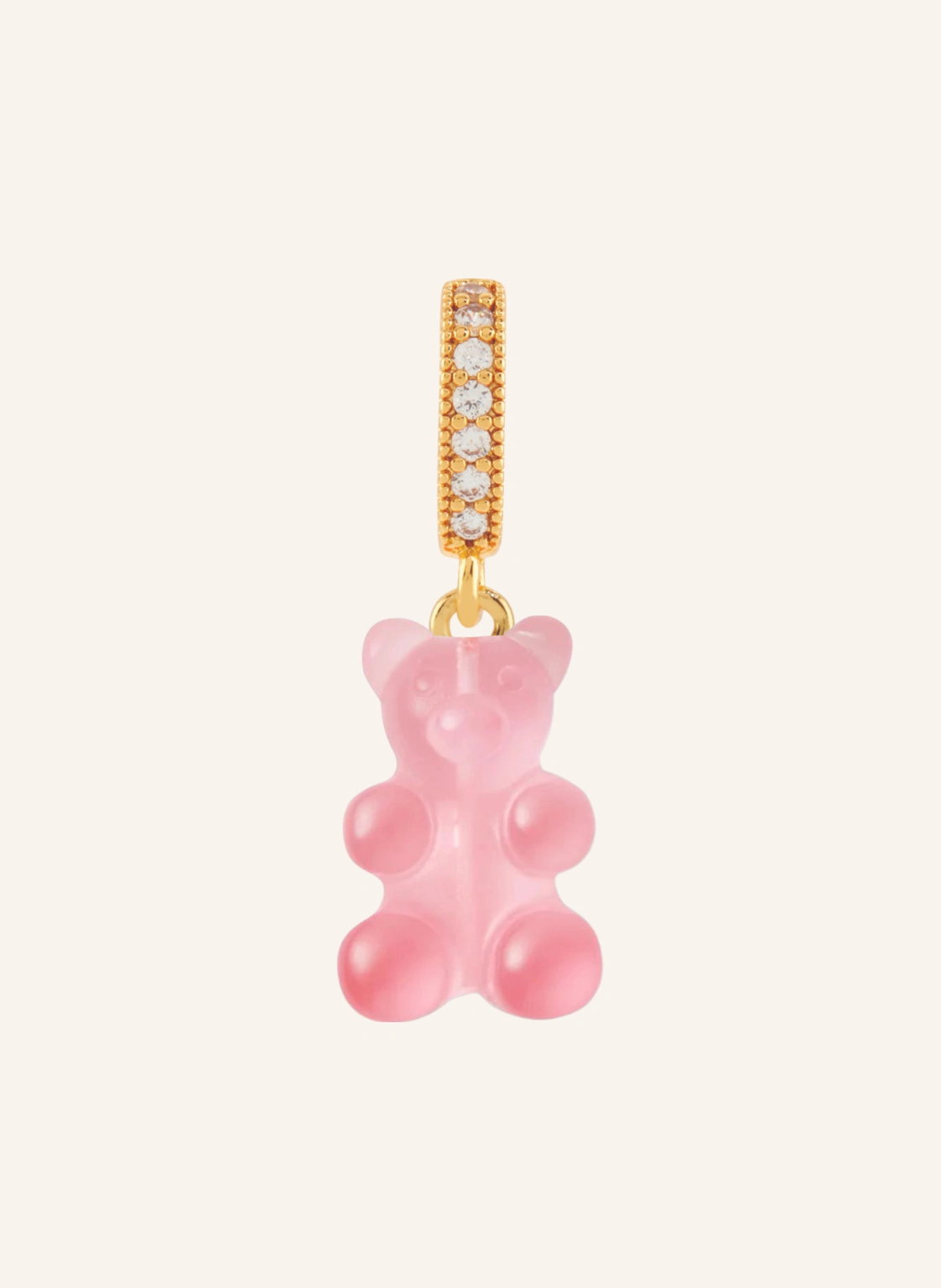 CRYSTAL HAZE Pendant BUBBLEGUM NOSTALGIA BEAR by GLAMBOU