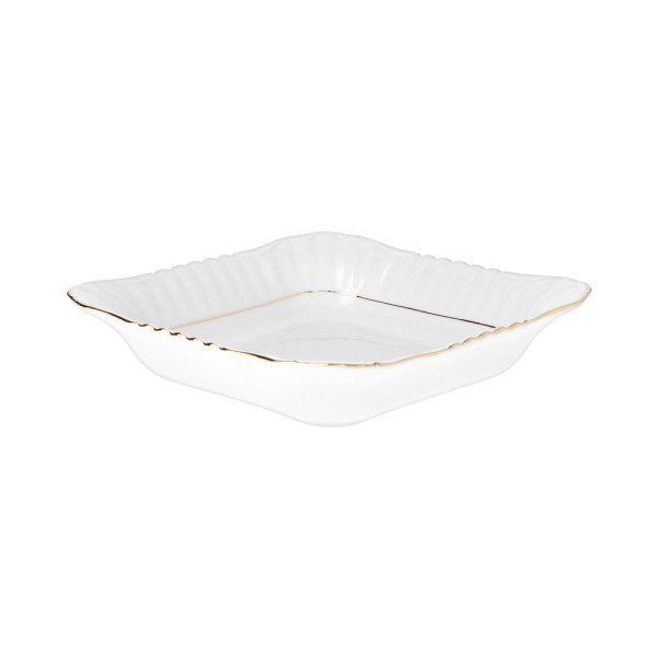 Salaterka kwadratowa 21 cm Iwona Złota Linia B014