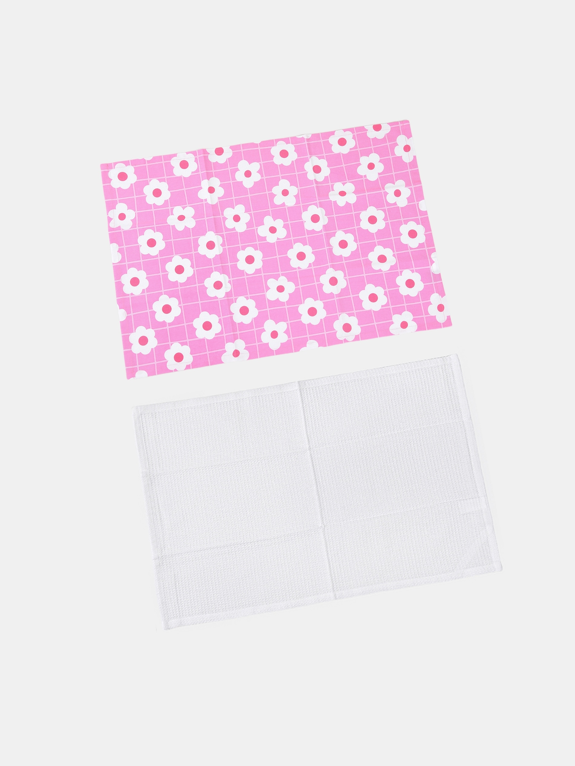 Zestaw ścierek kuchennych z motywem kwiatowym 2 pack
