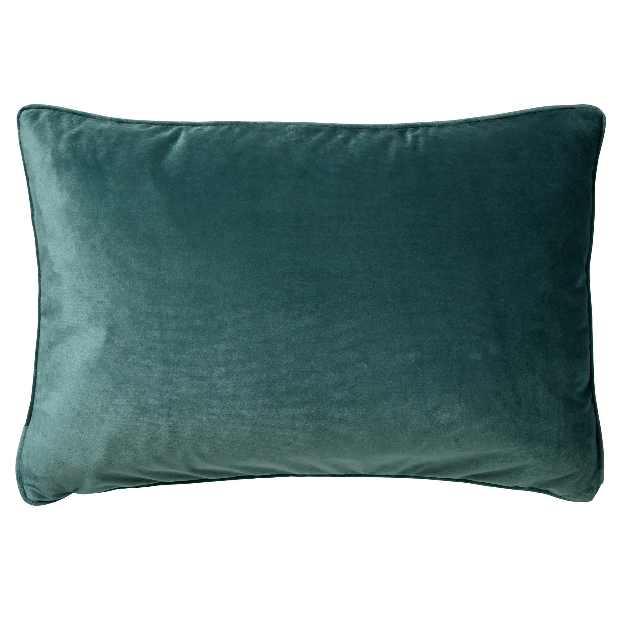 FINN - Housse de coussin vert en velours-40x60 cm uni