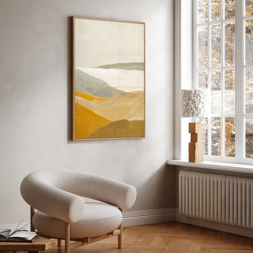 Bild mit Rahmen Design Painting