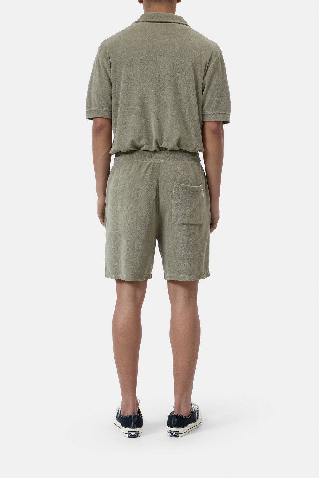 Frottee-Shorts aus Baumwoll-Mix