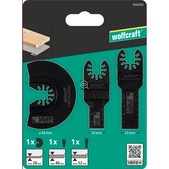 Sägeblatt-Set »PRO«, Bimetall/Kohlenstoffstahl