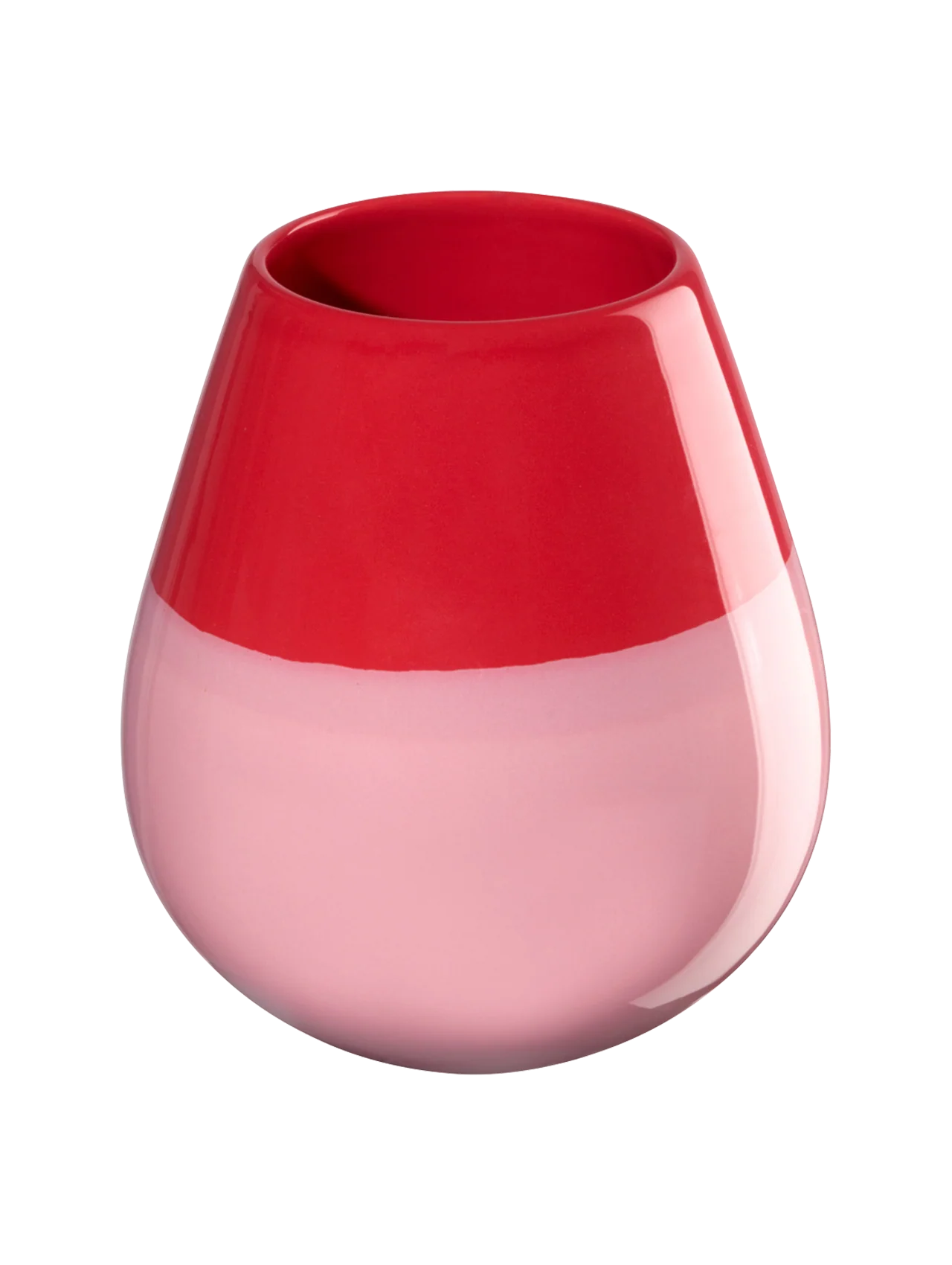 vase, strawberry smoothie