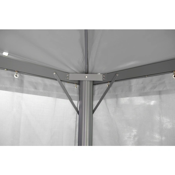 Pavillon, rechteckig, BxHxT: 400 x 265 x 300 cm