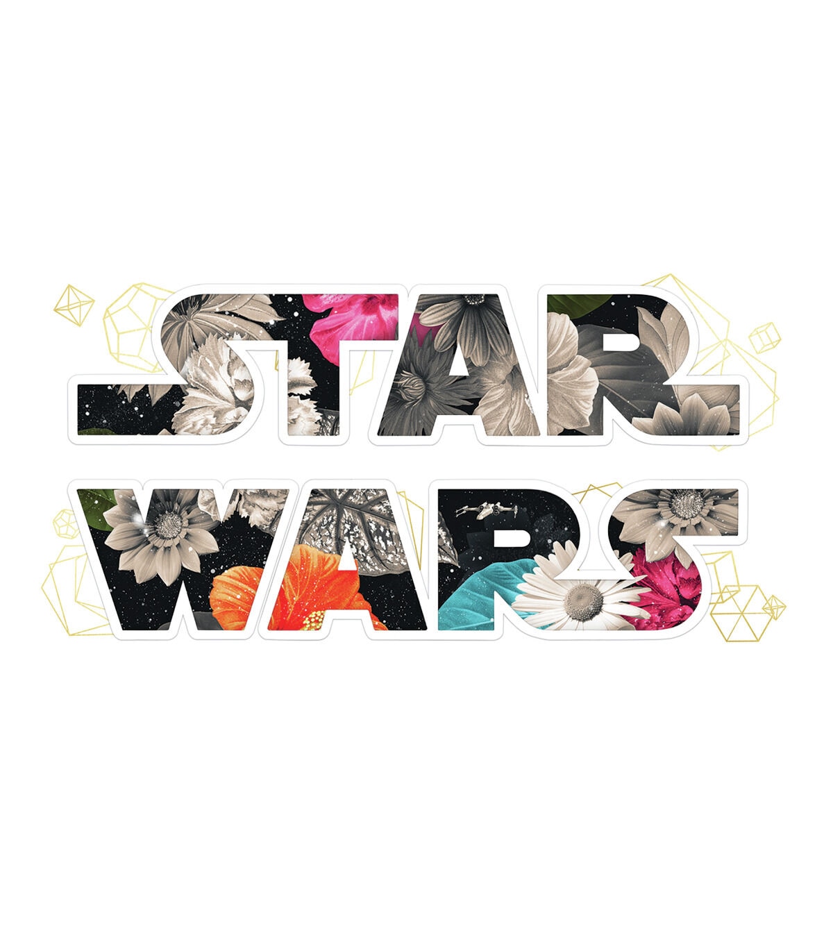 RoomMates Wall Decals Star Wars Floral
