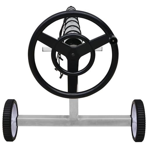 NNEVL Pool Cover Roller with Stainless Steel Base