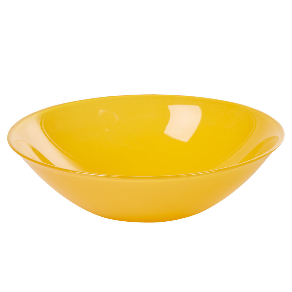 Coupelle ronde Luminarc unie jaune moutarde Zana
