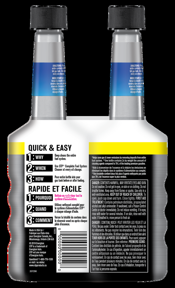 STP Complete Fuel System Cleaner, 2-pk, 155-mL