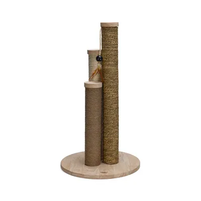 Designed by Lotte Willa Wooden Scratching Post