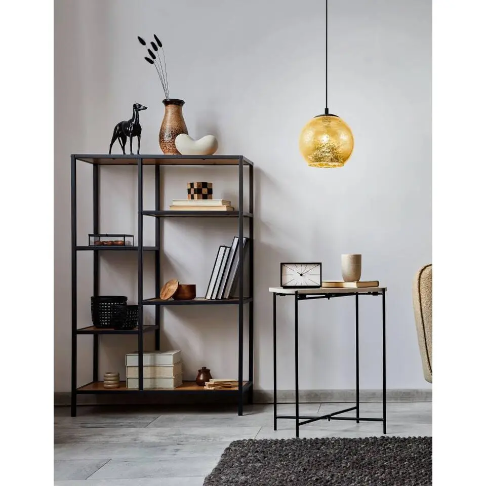 EGLO Albaraccin Hanglamp - E27 - &Oslash; 19.5 cm - Zwart