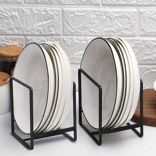 NNETM Space-Saving Dish Rack Stainless Steel (2pcs)