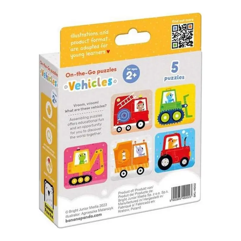 Puzzle 5er-Set On-the-Go