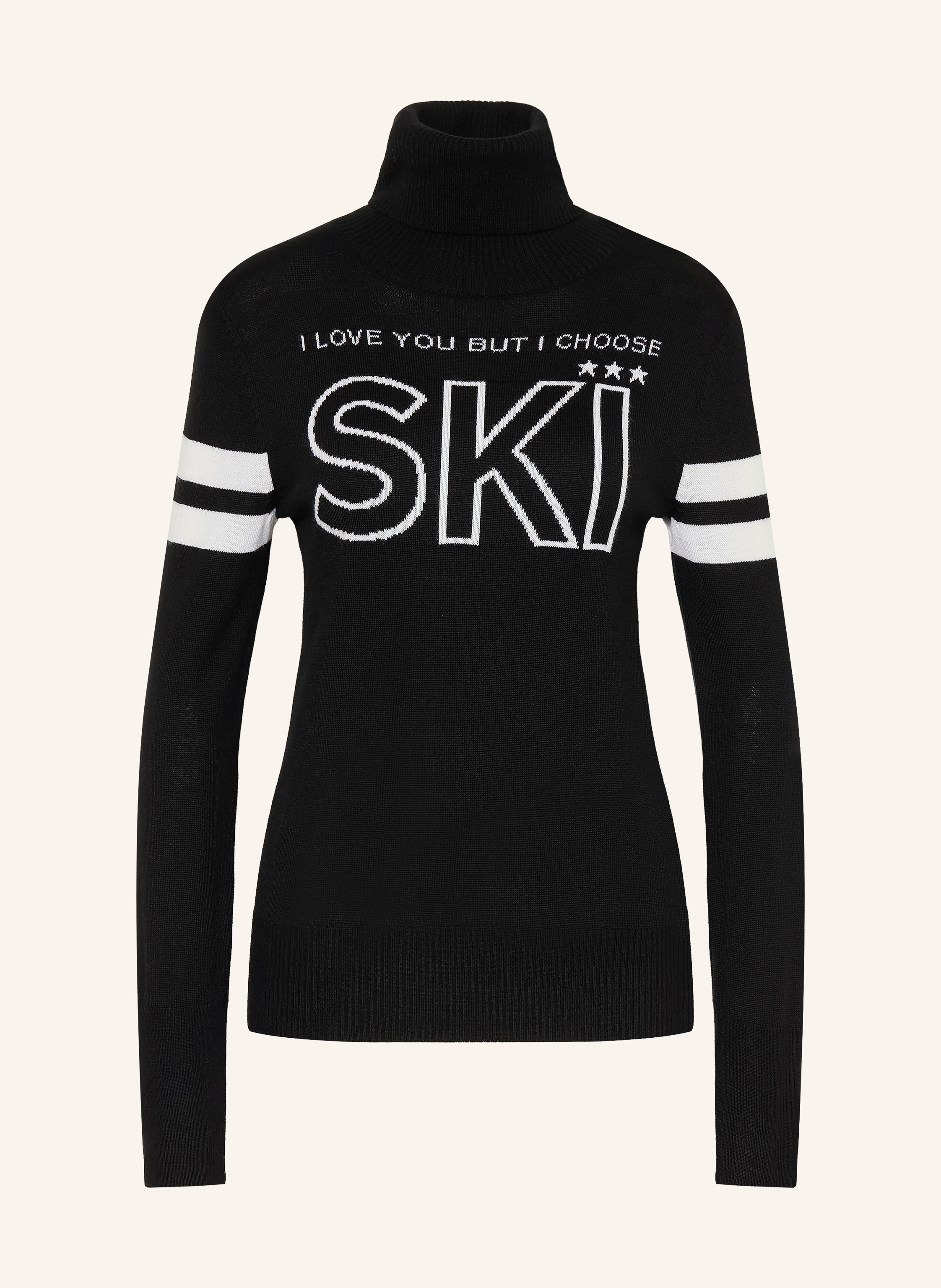 WE NORWEGIANS Rollkragenpullover BIBI mit Merinowolle