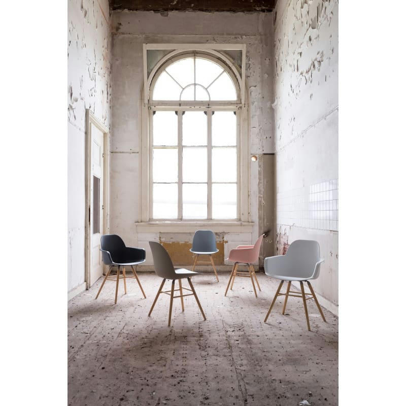 ALBERT KUIP - Fauteuil design en plastique vert