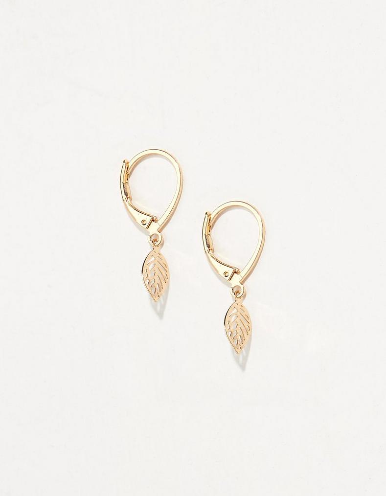 Filagree Leaf Earrings