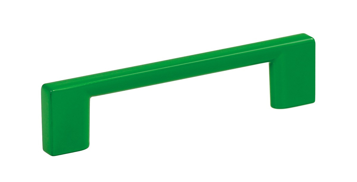 Uchwyt meblowy SCHWINN 2576 0096 Zielony półpołysk proszek PZA