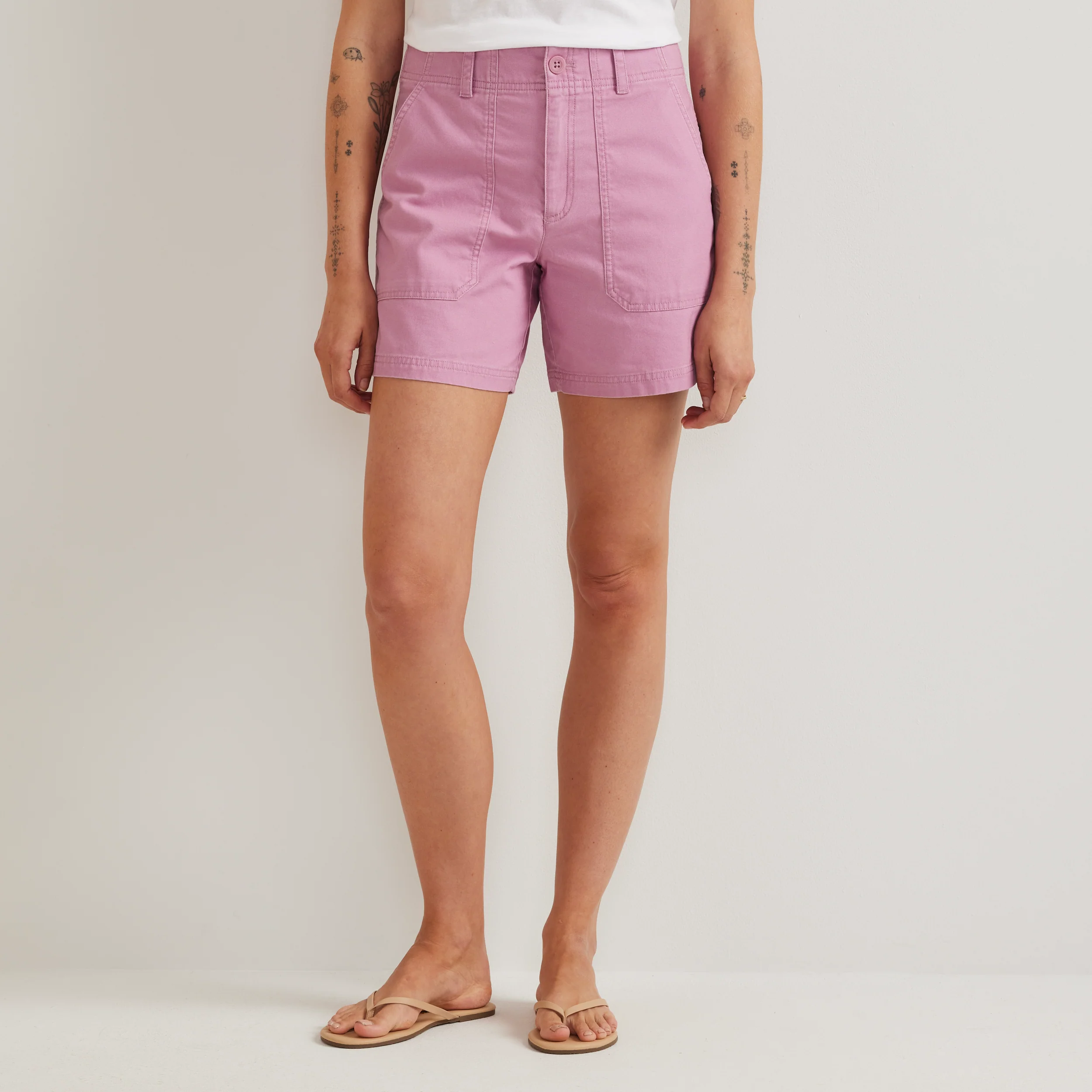 Women's Canvas Utility Shorts