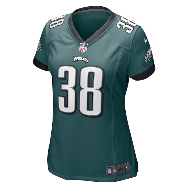 Lew Nichols III Philadelphia Eagles Nike Women's  Game Jersey - Midnight Green