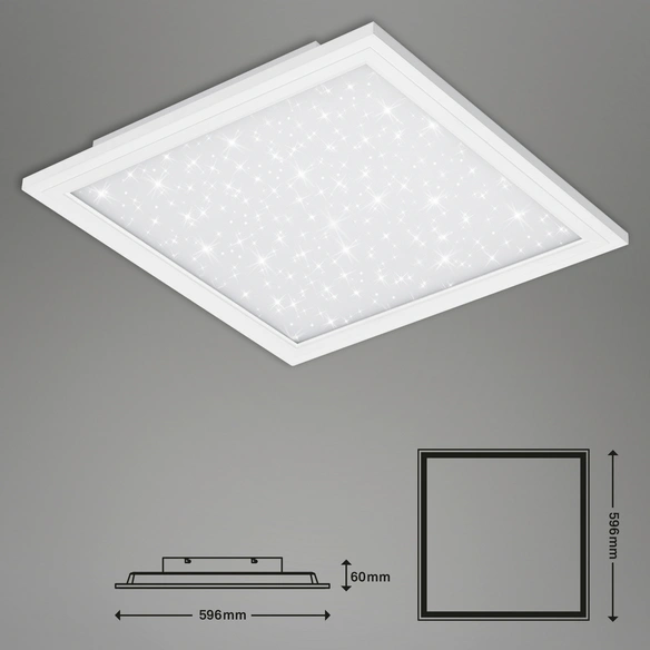 LED-Panel »PALLAS«, Breite: 59,6 cm, 36 W, 230 V