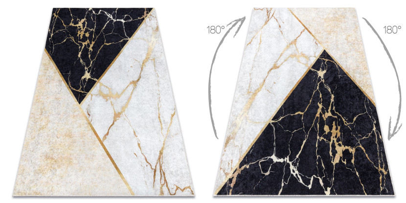 Dywan do prania MIRO 52103.801 Marmur, geometryczny 120x170 cm