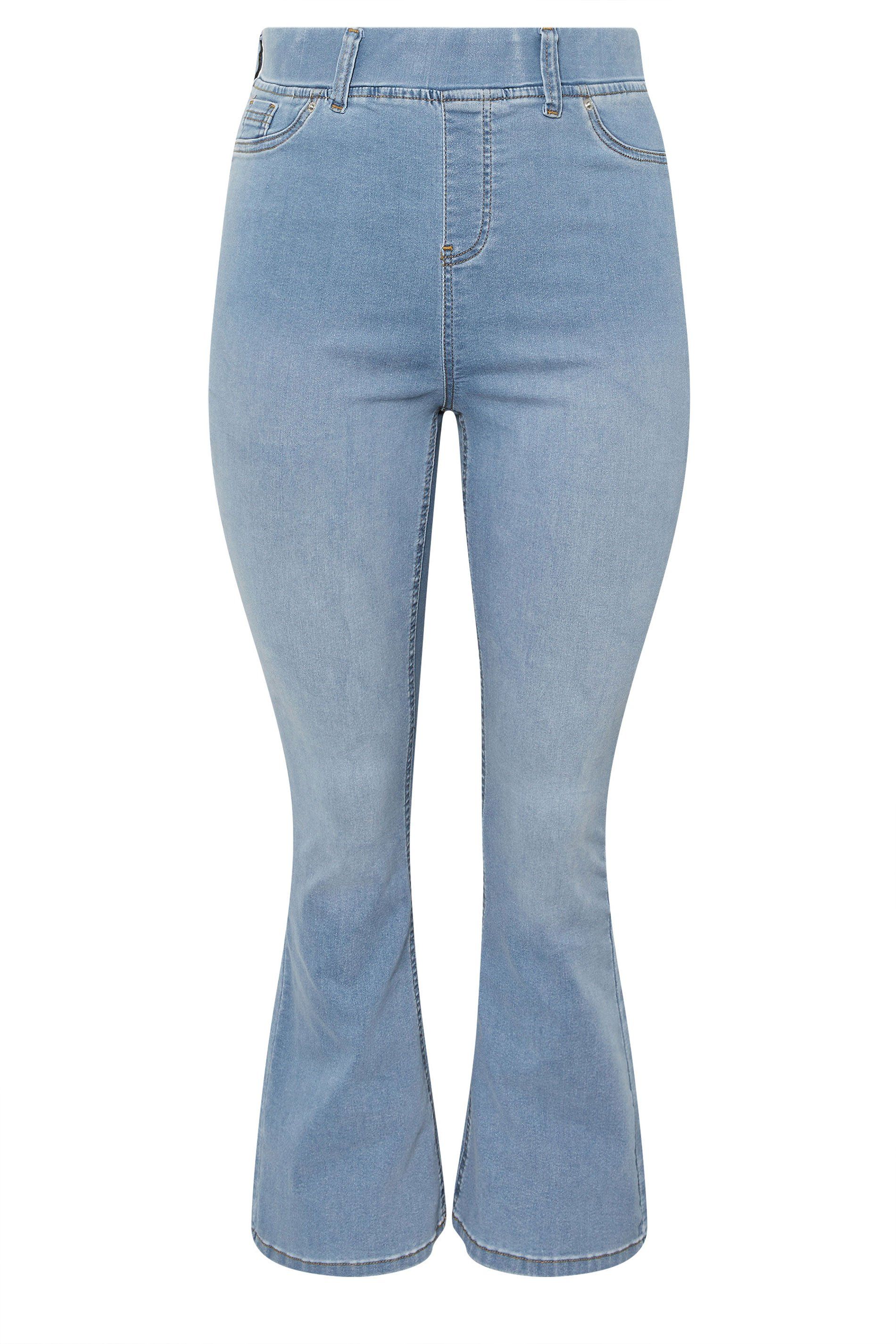 Yours Denim Flared Jeggings
