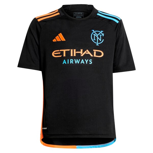 Kevin O'Toole New York City FC adidas Youth 2024 24/7 Kit Replica Player Jersey – Black