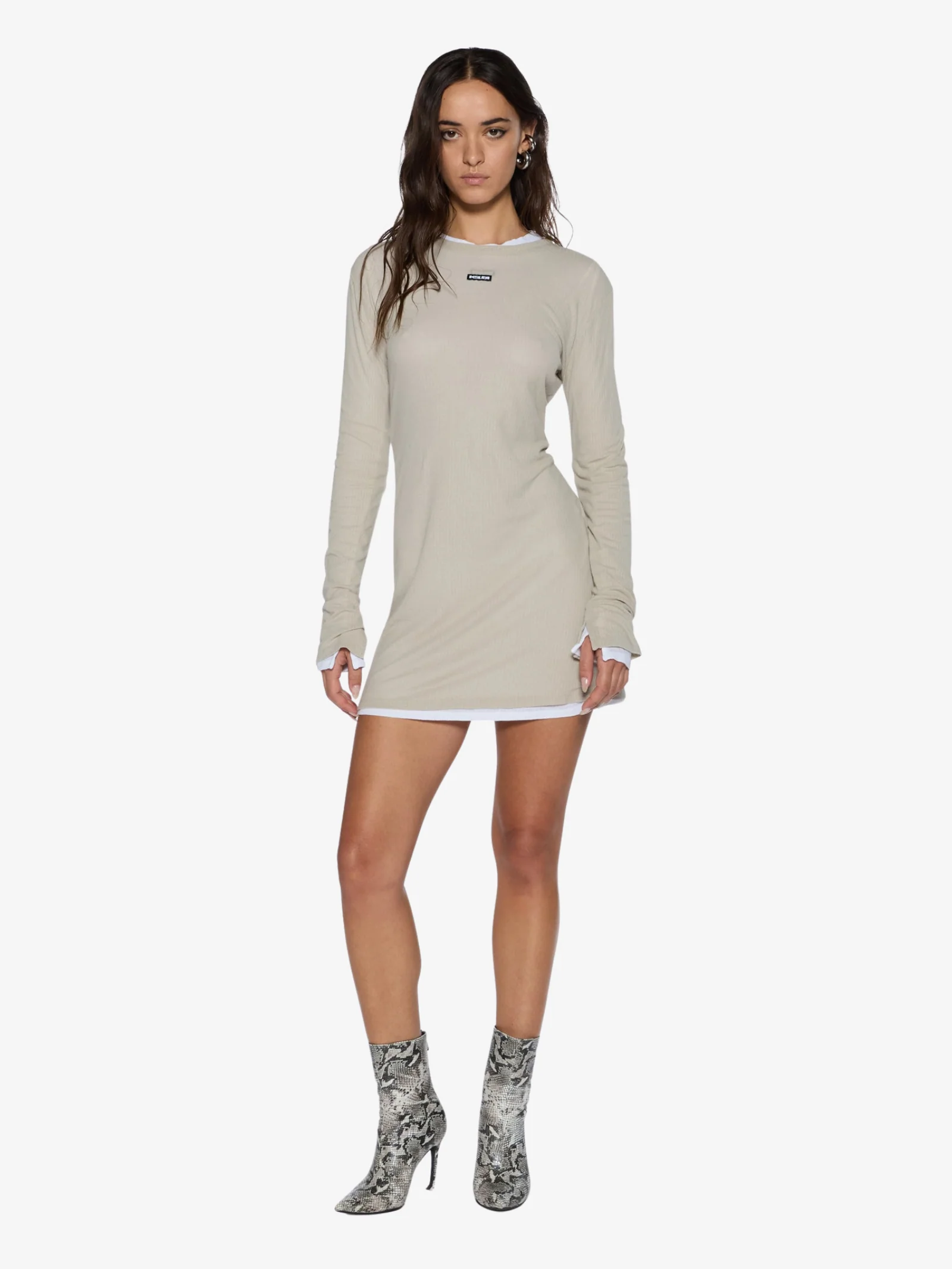 Crawford Long Sleeve Mini Dress