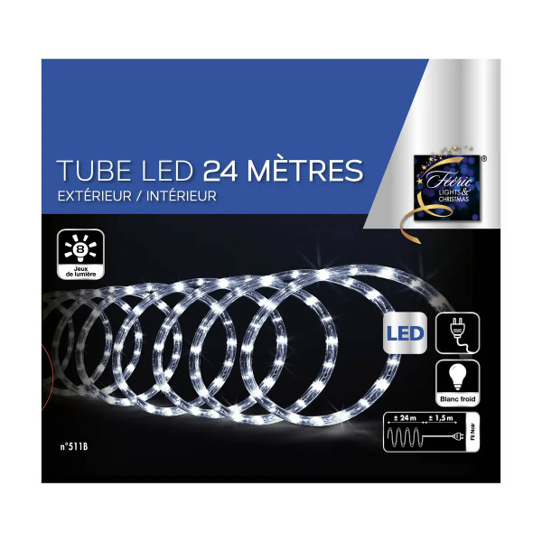 Girlanda świetlna zewnętrzna, w formie spirali, 432 LED