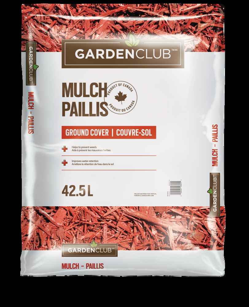Garden Club Ground Cover Mulch, 1.5-cu.ft., Red